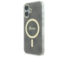 Dėklas Guess GUHMP16MH4STW Apple iPhone 16 Plus 6.7" rudos spalvos hardcase IML 4G MagSafe