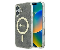 Dėklas Guess GUHMP16MH4STW Apple iPhone 16 Plus 6.7" rudos spalvos hardcase IML 4G MagSafe