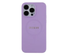Apple iPhone 16 Guess Saffiano MagSafe (GUHMP16SPSAHMCU) dėklas telefonui violetinės spalvos