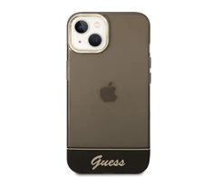 Dėklas Guess GUHCP14SHGCOK iPhone 14 6,1" juoda/juodas hardcase Translucent