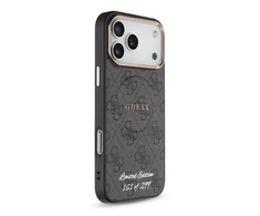 Guess PU 4G MagSafe Strap Limited Edition of 299 dėklas skirtas Apple iPhone 17 Pro Max juodos spalvos