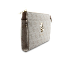 Guess PU 4G Metal Logo Phone Bag rožinės spalvos