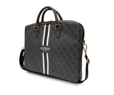 Nešiojamo kompiuterio krepšys 16" Guess 4G Printed Stripes (GUCB15P4RPSK) juodos spalvos