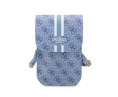 Dėklas Guess krepšys 4G Stripes (GUWBP4RPSB) mėlynos spalvos