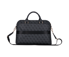 Guess PU 4G Triangle Logo Computer Bag 15/16" juodos spalvos