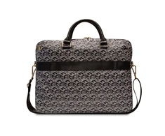 Nešiojamo kompiuterio krepšys 16" Guess GCube Stripes (GUCB15HGCFSEK) juodos spalvos