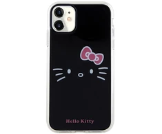 Apple iPhone 11 Hello Kitty dėklas IML Kitty Face (HKHCN61HKHLK) juodos spalvos