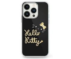 Hello Kitty HKHMP16XHGDIK Apple iPhone 16 Pro Max 6.9" dėklas telefonui aukso ir juodos spalvos IML Diva MagSafe