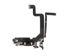 Dėklas Iphone Lcd iPhone 14 Pro Max Flex kabelis su įkrovimo jungtimi auksinė