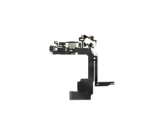 Dėklas Iphone Lcd iPhone 15 Pro Flex kabelis su įkrovimo jungtimi juodos spalvos