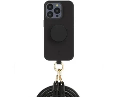 JE 3in1 PopGrip Apple iPhone 15 Pro 6.1" dėklas telefonui juodos spalvos 30485 (Just Elegance)