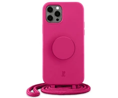 JE PopGrip Apple iPhone 12/12 Pro 6,1" dėklas telefonui rožinės spalvos 30090 (Just Elegance)
