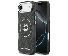 Karl Lagerfeld IML Choupette Head Logo MagSafe Dėklas skirtas Apple iPhone Air juodos spalvos