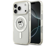 Karl Lagerfeld IML Choupette MagSafe - dėklas skirtas Apple iPhone 17 Pro Max transparent
