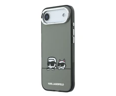 Karl Lagerfeld IML K&CH Heads Logo MagSafe dėklas skirtas Apple iPhone iPhone Air juodos spalvos