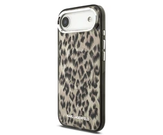 Karl Lagerfeld IML Leopard MagSafe dėklas skirtas Apple iPhone Air Brown
