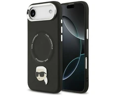 Dėklas Karl Lagerfeld Karl Pin MagSafe Case for iPhone Air - Juodas
