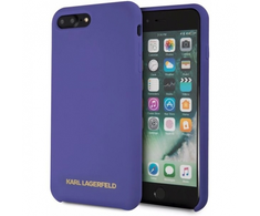Dėklas Karl Lagerfeld KLHCI8LSLVOG iPhone 7/8 Plus hardcase violetinė/violetinė Silicone