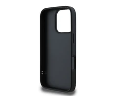Karl Lagerfeld Quilted Signature Apple iPhone 16 Pro Max - dėklas telefonui juodos spalvos
