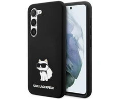 Karl Lagerfeld KLHCS24SSNCHBCK S24 S921harddėklas juodos spalvos Silicone Choupette