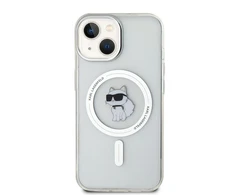 Apple iPhone 12 / 12 Pro Karl Lagerfeld dėklas IML Choupette MagSafe (KLHMP12MHFCCNOT) skaidrus