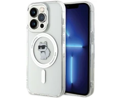 Apple iPhone 13 Pro Karl Lagerfeld dėklas IML Choupette MagSafe (KLHMP13LHFCCNOT) skaidrus