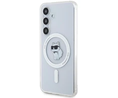 Karl Lagerfeld dėklas, skirtas Samsung Galaxy S24 KLHMS24SHFCCNOT permatomas HC MAGSAFE IML C