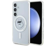 Karl Lagerfeld dėklas, skirtas Samsung Galaxy S24 KLHMS24SHFCCNOT permatomas HC MAGSAFE IML C