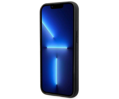 Dėklas Karl Lagerfeld KLHCP14LPSQPK iPhone 14 Pro 6,1" hardcase juoda/juodas Puffy Ikonik Pin
