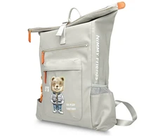 NIMMY laptop bag COOL&amp;CUTE 2.0 Bear pilka