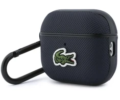 Dėklas Lacoste Petit Pique Croc Logo Patch Case for AirPods Pro 3 Mėlyna