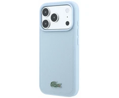 Dėklas Lacoste PVC Iconic Petit Pique Metal Logo MagSafe Case for iPhone 18 Pro Mėlyna