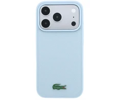 Dėklas Lacoste PVC Iconic Petit Pique Metal Logo MagSafe Case for iPhone 18 Pro Mėlyna