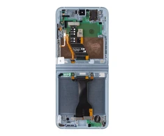 Dėklas LCD display + Touch Unit + Front Cover Samsung F741 Galaxy Z Flip 6 5G Mėlyna (Service Pack)