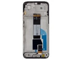 Dėklas LCD Ekranas + Touch Unit + Front Cover for Xiaomi Redmi 15C 4G Juodas (Service Pack)