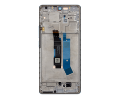 Dėklas LCD ekranas + jutiklinis blokas + priekinis dangtelis, skirtas Xiaomi Redmi Note 14 Pro 4G, mėlynas (pakeitimo paketas)