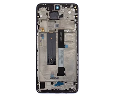 Dėklas LCD Ekranas + Touch Unit + Front Cover for Xiaomi Redmi Note 9 Pro 5G Juodas (Service Pack)