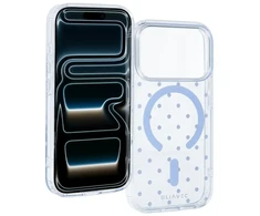 Dėklas Liavec Bubble Case do Iphone 18 Pro Max/17 Pro Max Šviesiai mėlynas
