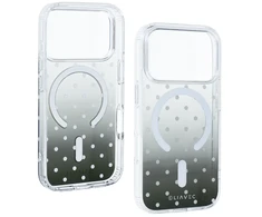 Dėklas Liavec Bubble Case do Iphone 18 Pro/17 Pro juoda