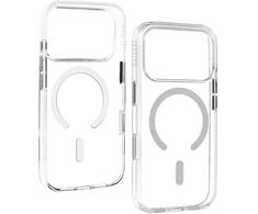 Dėklas Liavec Pure Case with camera control button do Iphone 18 Pro/17 Pro pilka