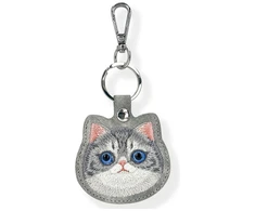 Dėklas daiktų ieškikliui Nimmy New Big Eyed Pet 2.0 Cat pilkos spalvos