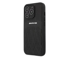 Mercedes Benz Apple iPhone 13 Pro Mercedes AMG odinis dėklas Curved Lines (AMHCP13LOSDBK) juodos spalvos