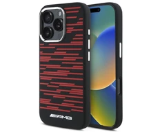 Mercedes AMG AMHMP16L24SSRK Apple iPhone 16 Pro 6.3" dėklas telefonui juodos spalvos Silikoninis Graphics MagSafe