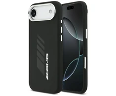 Mercedes AMG Silicone Oversize Rhombs MagSafe Dėklas skirtas Apple iPhone Air juodos spalvos