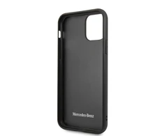 Mercedes Benz Apple iPhone11 PRO Mercedes Hard dėklas Wood Line Rosewood (MEHCN58VWOBR) rudos spalvos