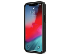 Mercedes Benz Apple iPhone 12 Mini Mercedes dėklas Wave Line (MEHCP12SMULBK) juodos spalvos