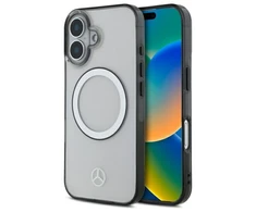 Mercedes MEHMP16S23HUOKC Apple iPhone 16 6.1" dėklas telefonui skaidrus Printed MagSafe logo