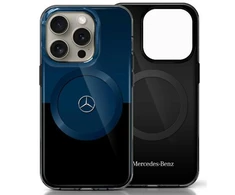 Mercedes MEHMP16X23HBIKV Apple iPhone 16 Pro Max 6.9" dėklas telefonui juodos spalvos MB Double Layer BiColor MagSafe