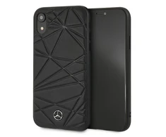 Mercedes Benz Apple iPhone XR Mercedes dėklas Twister (MEPERHCI61QGLBK) juodos spalvos