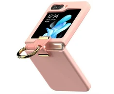 Mercury dėklas Gold Ring Flip6 F741 dėklas telefonui rožinės spalvos